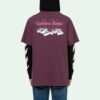Sznurowane Luźne Unisex Fioletowo-czerwone