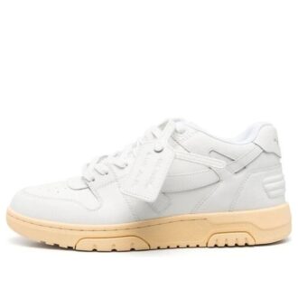 Sznurowane Sneakersy Out Of Office „White Yellow”