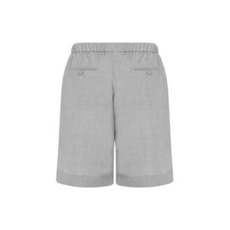 Szorty casualowe z logo SS21, wersja szara