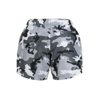 Szorty codzienne w kamuflażu z kolekcji SS21, wersja szara