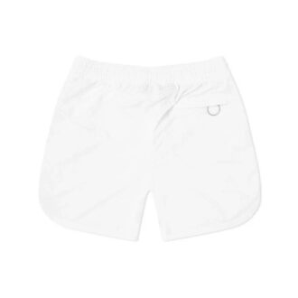 Szorty męskie Off-White z siateczki, białe