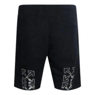 Szorty Off-White Caravaggio Arrow „Black”