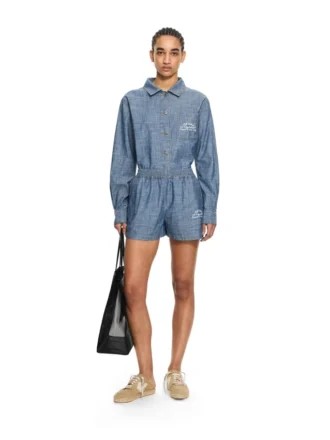 Szorty piżamowe z Denim chambray