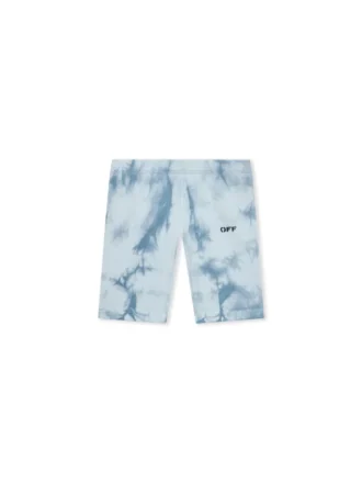Szorty prążkowane Off Stamp Tie-Dye