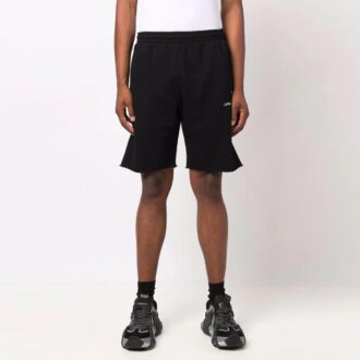 Szorty sportowe z logo FW21, wersja czarna